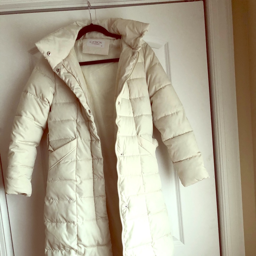 Long puffy coat